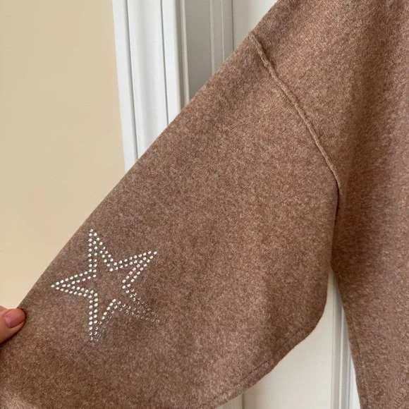 Lucky Brand‎ V-Neck Star Studded Sweater - XL - NWOT - Picture 5 of 5
